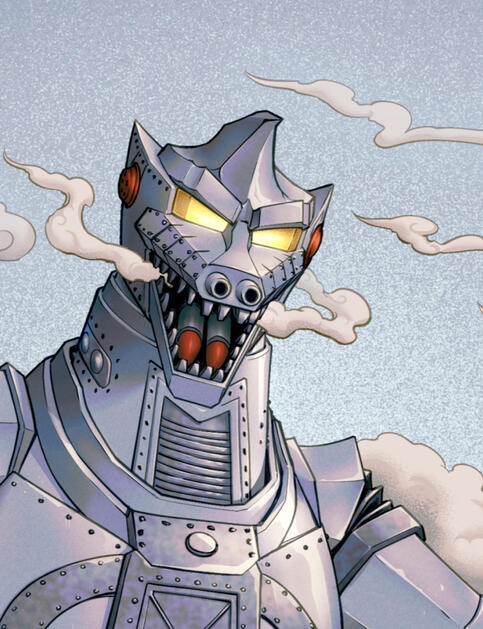 Mecha Godzilla vs Mobile Suit Gundam