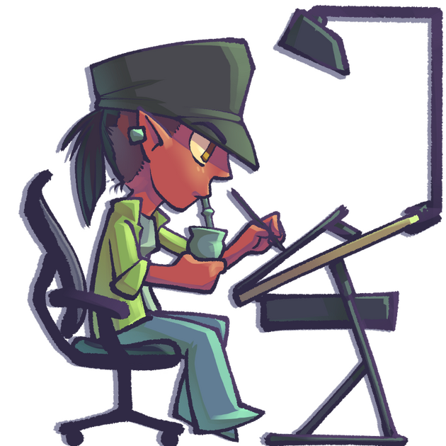 Little self-portrait of my drawing